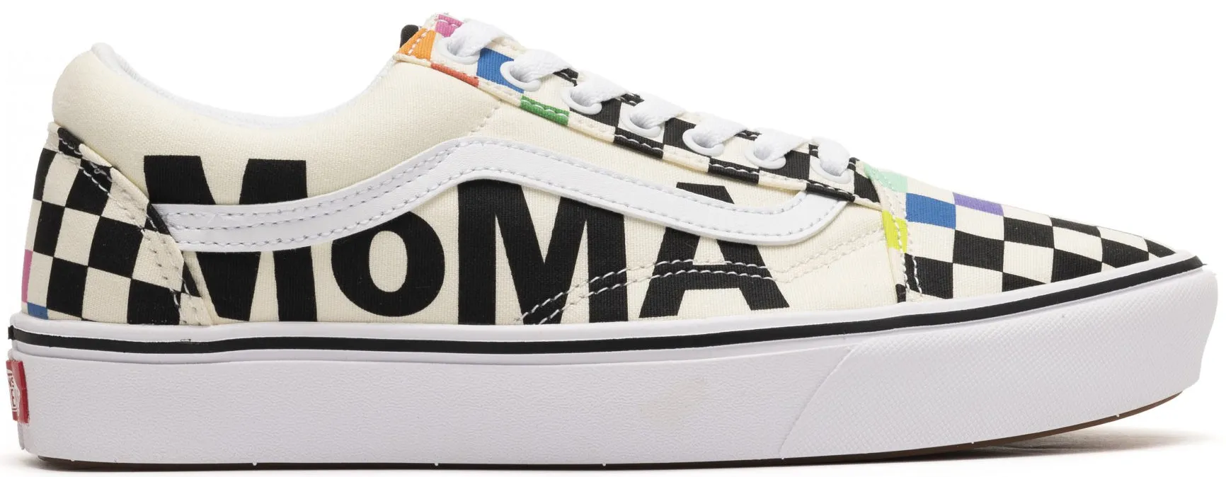 Rugged Step Daily Use Vans Old Skool ComfyCush (MoMA) Checker Black/True White
