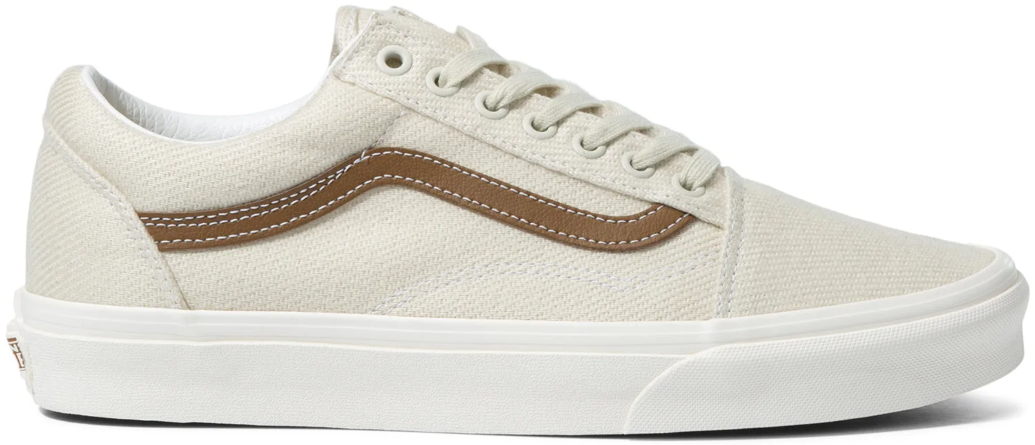 Cushioned Grip Vans Old Skool Desert Twill Brown/Beige