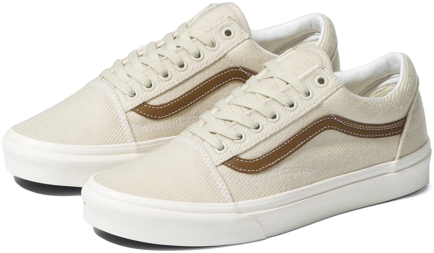 Vans Old Skool Desert Twill Brown/Beige Flexible Cushion Bold Step