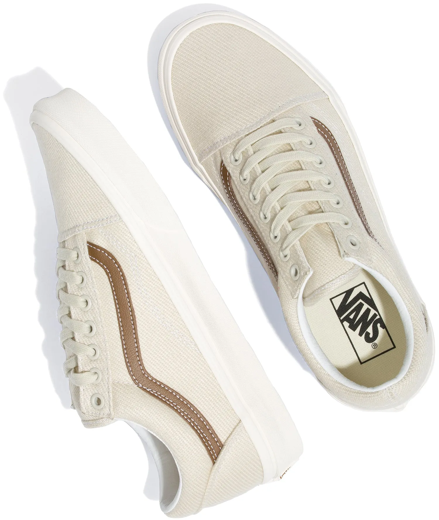 Vans Old Skool Desert Twill Brown/Beige Good Arch Support