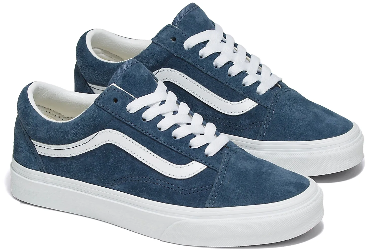 Vans Old Skool Pig Suede Vintage Indigo Dynamic support Light Traction