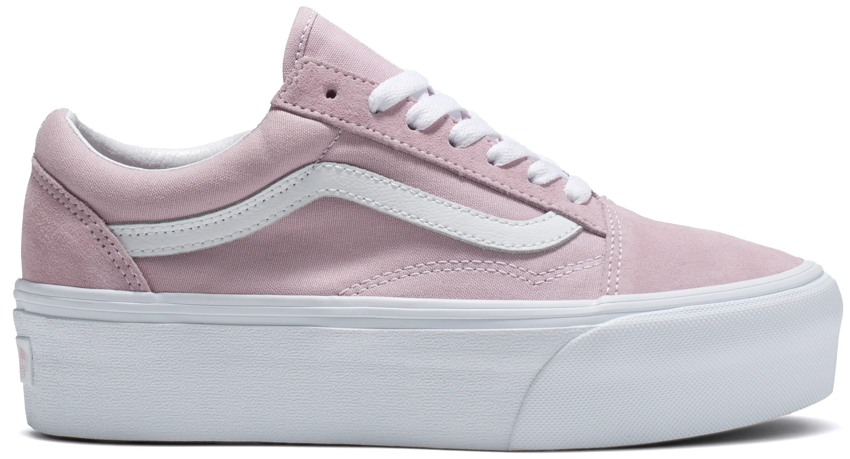 Shock Absorbing Sole Lightweight Feel Vans Old Skool Stackform Keepsake Lilac
