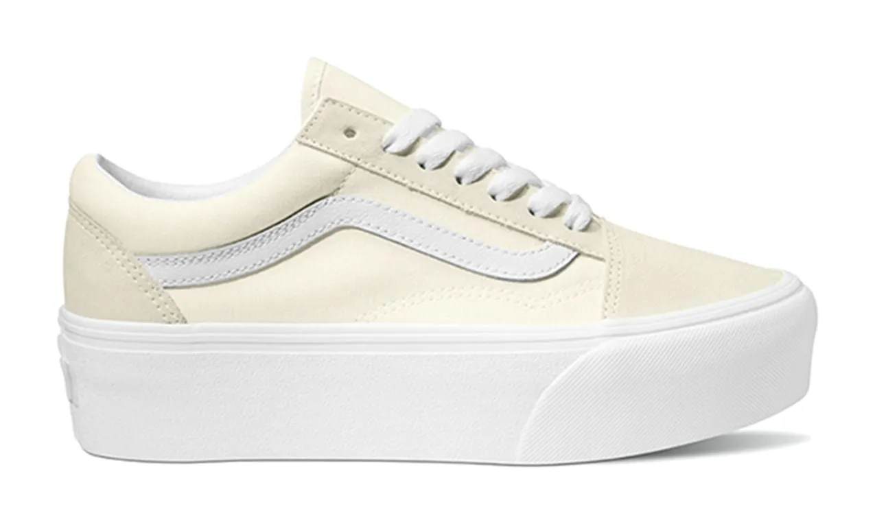 Comfort Linings Vans Old Skool Stackform Marshmallow