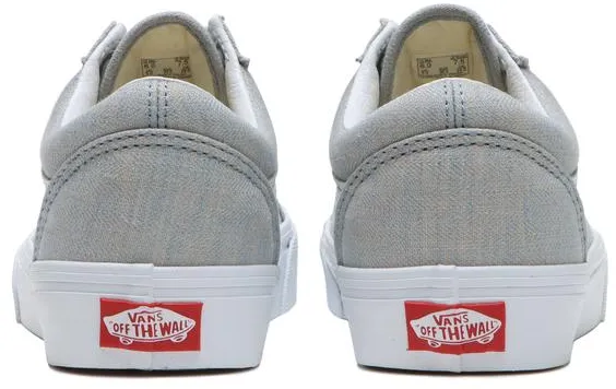 Vans Old Skool Summer Linen Dusty Blue City Comfort