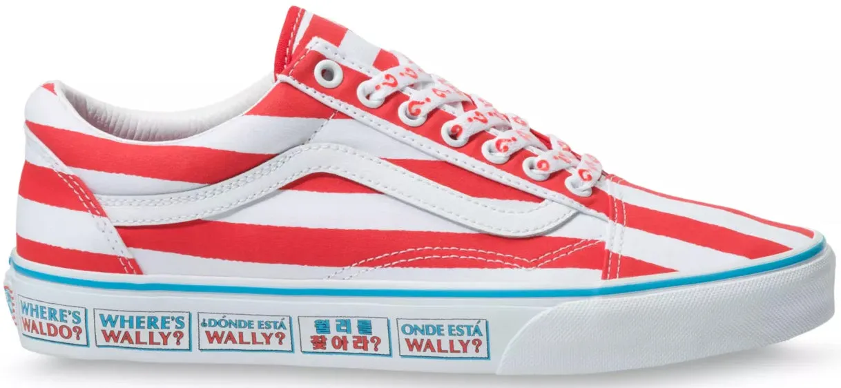 Vans Old Skool Where's Waldo International Comfortable Linings
