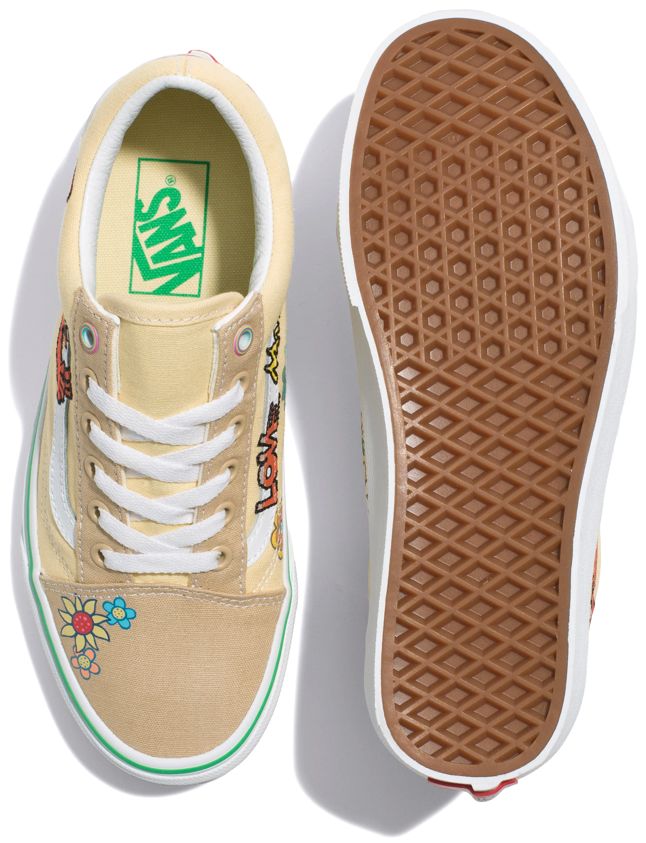 Relaxed Movement Vans Sesame Street Old Skool Natural