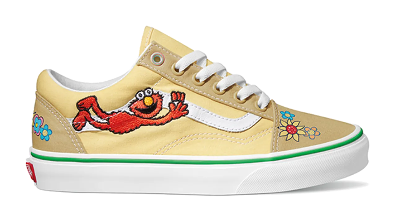 Daily Motion Vans Sesame Street Old Skool Natural