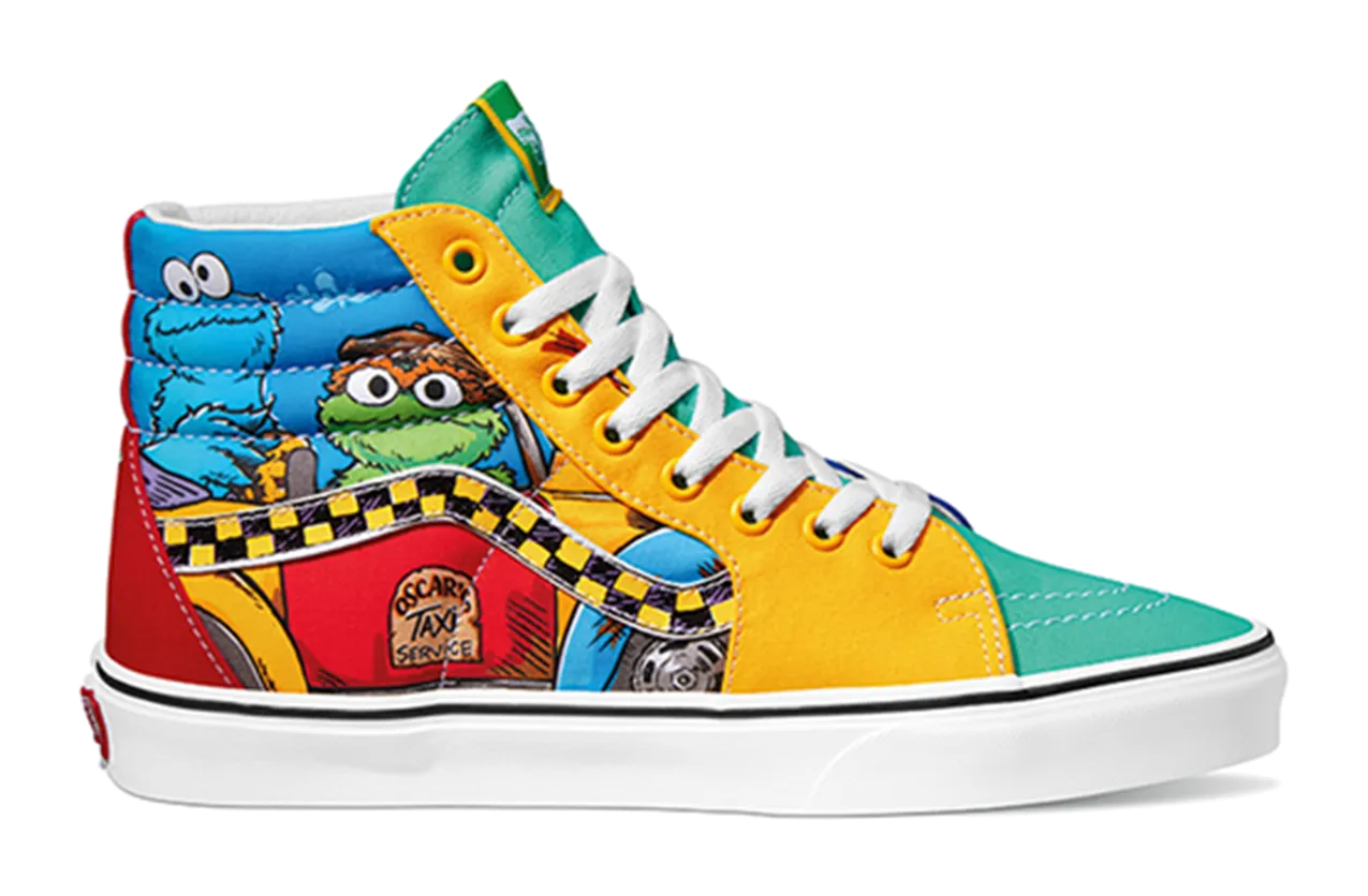 Vans Sesame Street Sk8-Hi Multi Street Performance