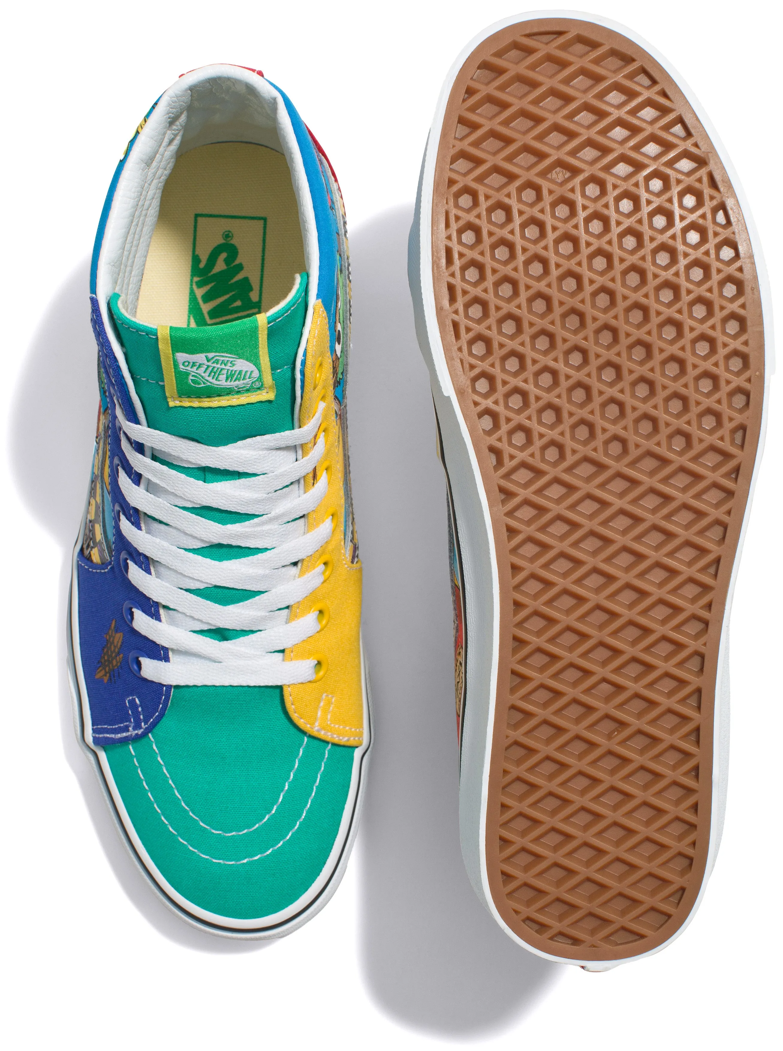Vans Sesame Street Sk8-Hi Multi Free Ride Gear