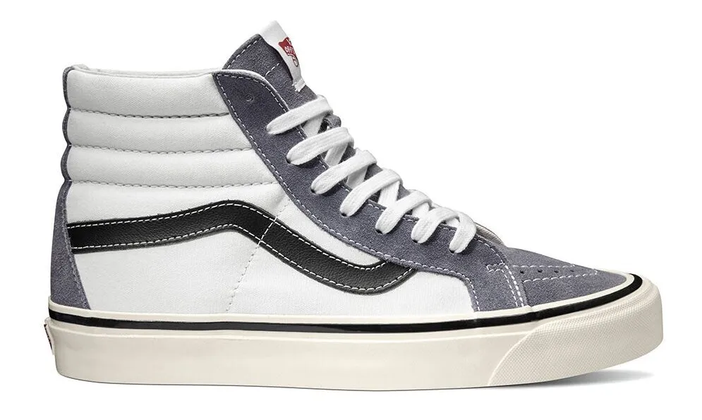 Vans Sk8-Hi 38 DX (Anaheim Factory) OG Dark Gray/OG White Responsive sole