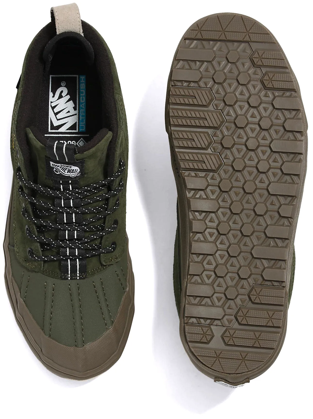 Vans Sk8-Hi Del Pato MTE 2 Dark Olive/ Gumsole Statement Ride