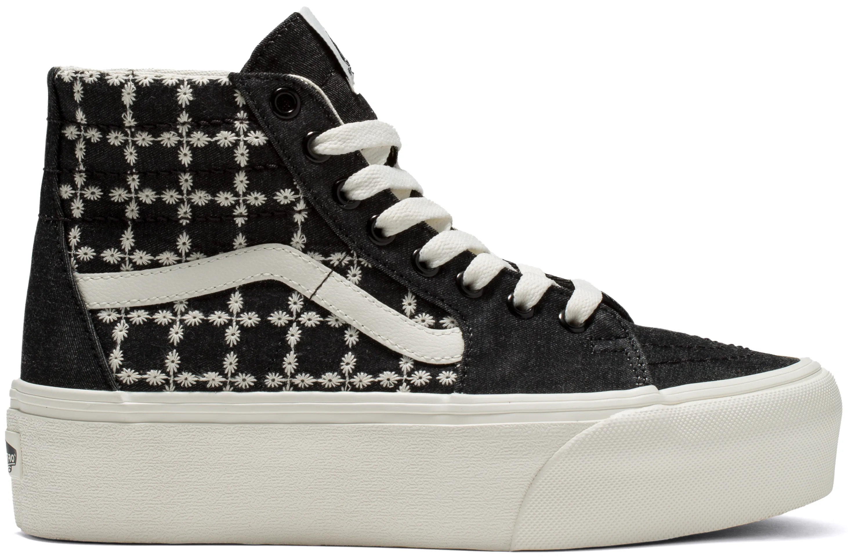 Vans Sk8-Hi Tapered Stackform Black Long Wear Crafted Quality