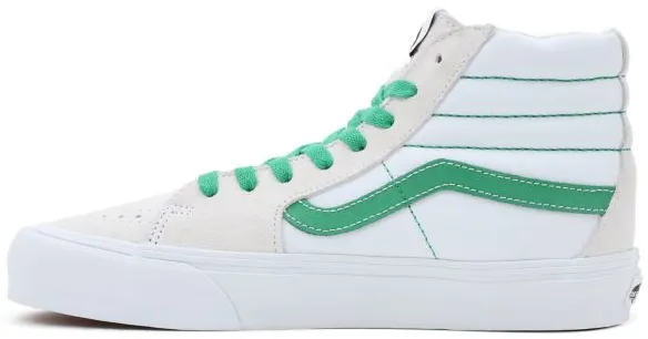 Vans Sk8-Hi VR3 Green/True White Strong Grip Durable Laces