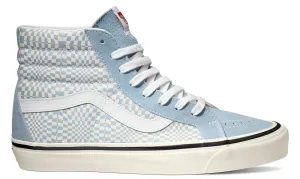 Vans Sk8Hi 38 DX (Anaheim Factory) OG Light Blue/White/Warp Check anti static Action Mode