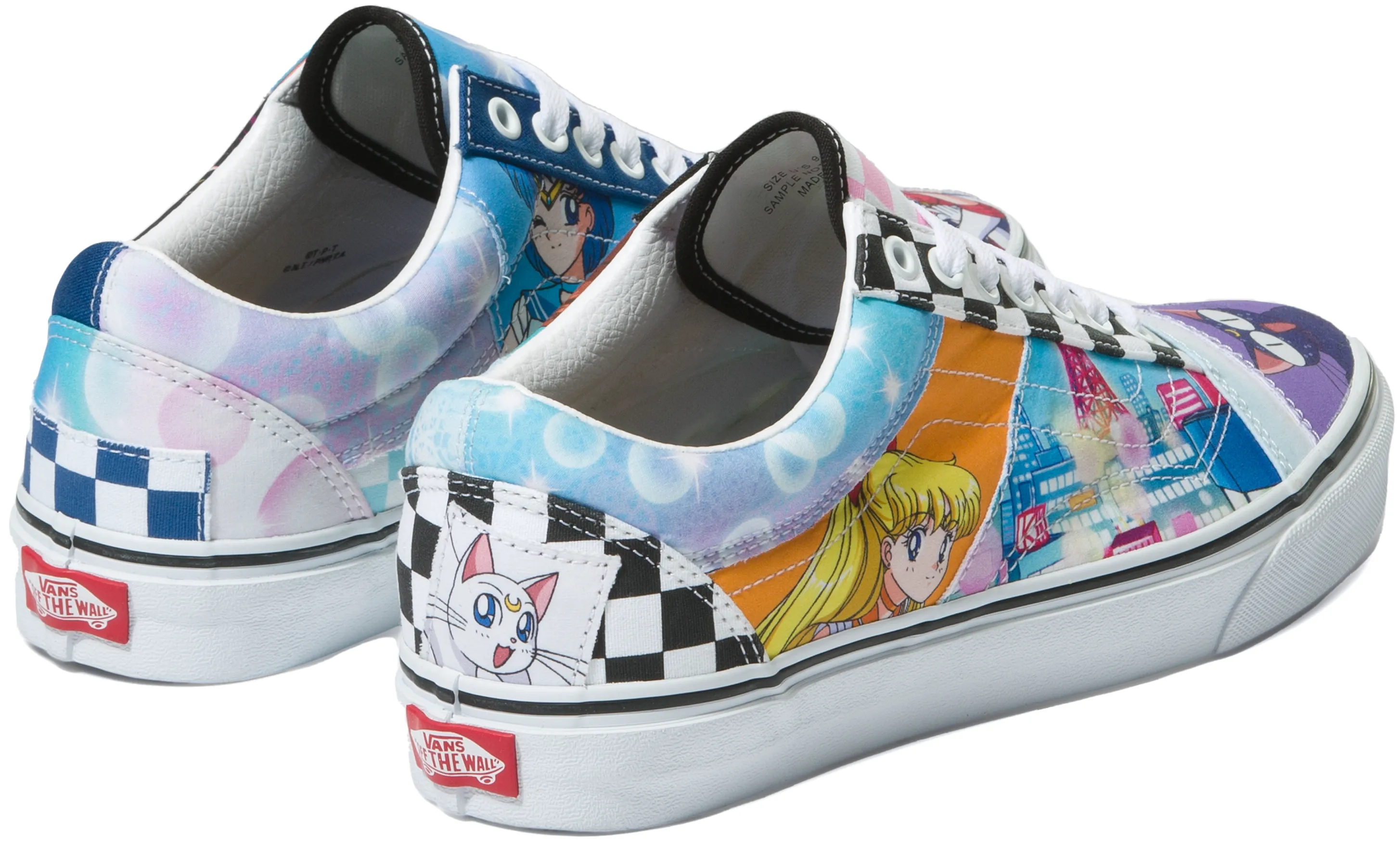 Fashionable Outdoor Fun Vans X Pretty Guardian Sailor Moon Old Skool Patchwork