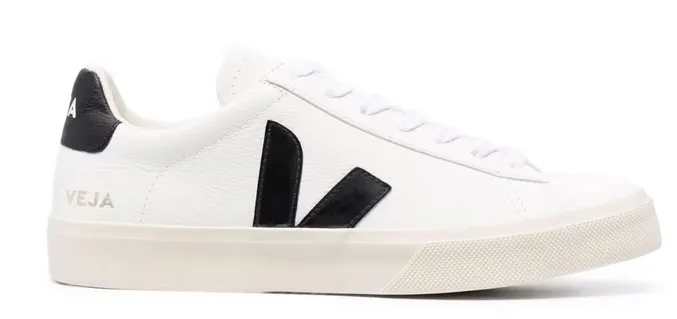 Veja Campo Low Chromefree White Black (W) Low   Top Style