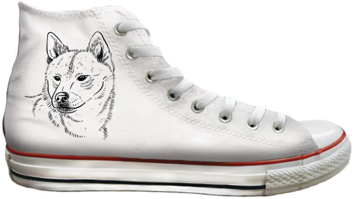 Baggins Original Hi top Shiba Inu Tread Ready Slip-Resistant Shoes
