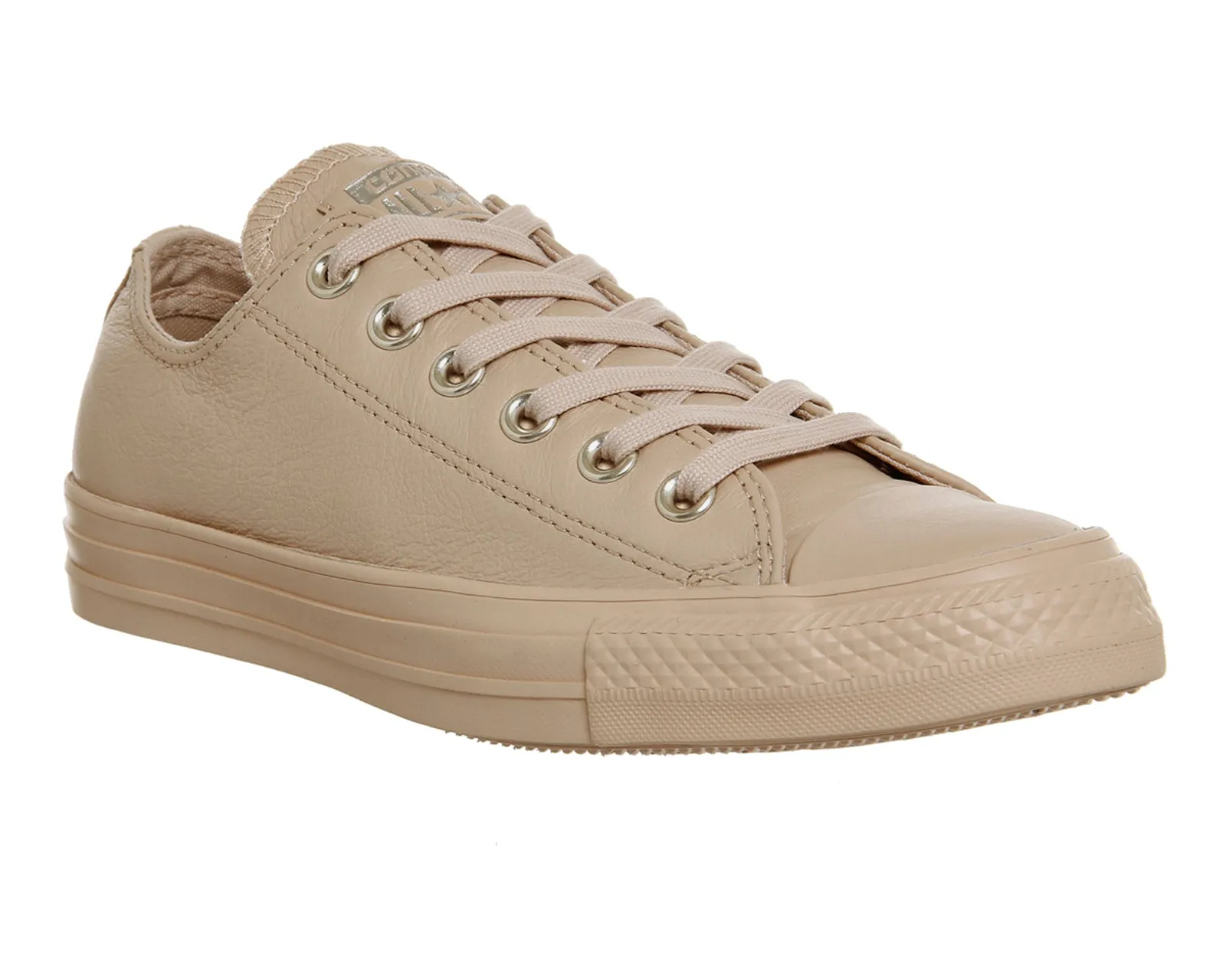 Converse All Star Low Leather Ivory Cream Light Gold Exclusive Comfortable Midsole