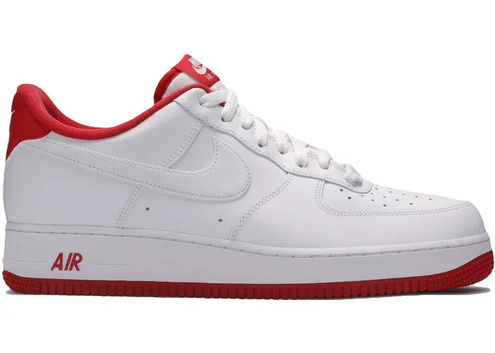 Nike Air Force 1 Low White University Red Ultra Bounce Foam Core Comfortable Touch