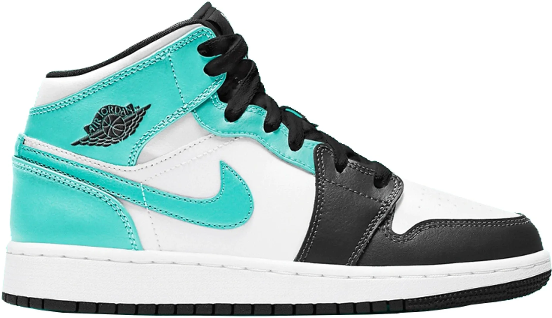 Layered Chic Shock absorption Jordan 1 Mid Tropical Twist Igloo (GS)