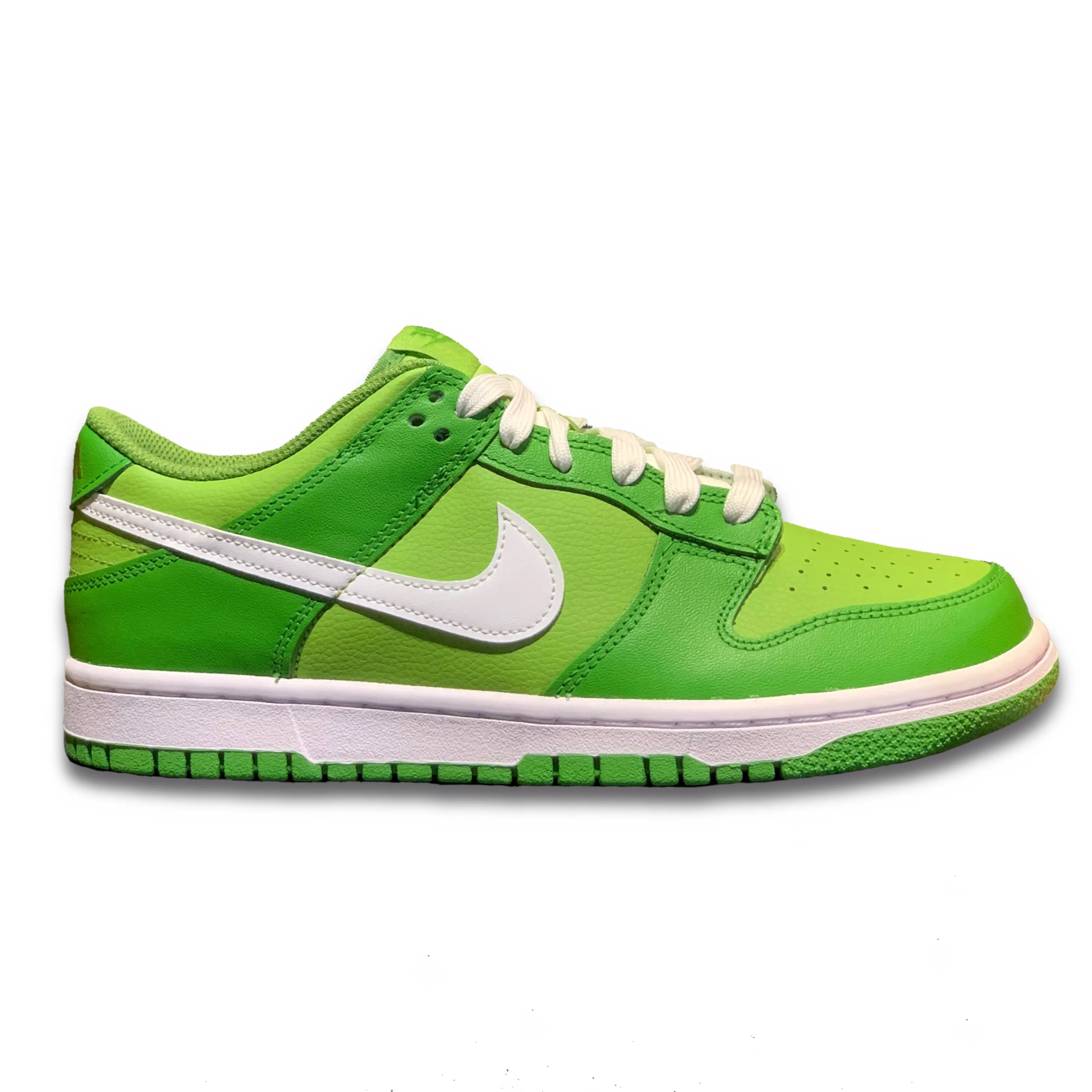 Soccer Field Nike Dunk Low Vivid Green (GS)