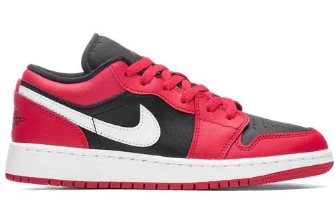 High Traction Impact Control Jordan 1 Low Black Very Berry (GS)