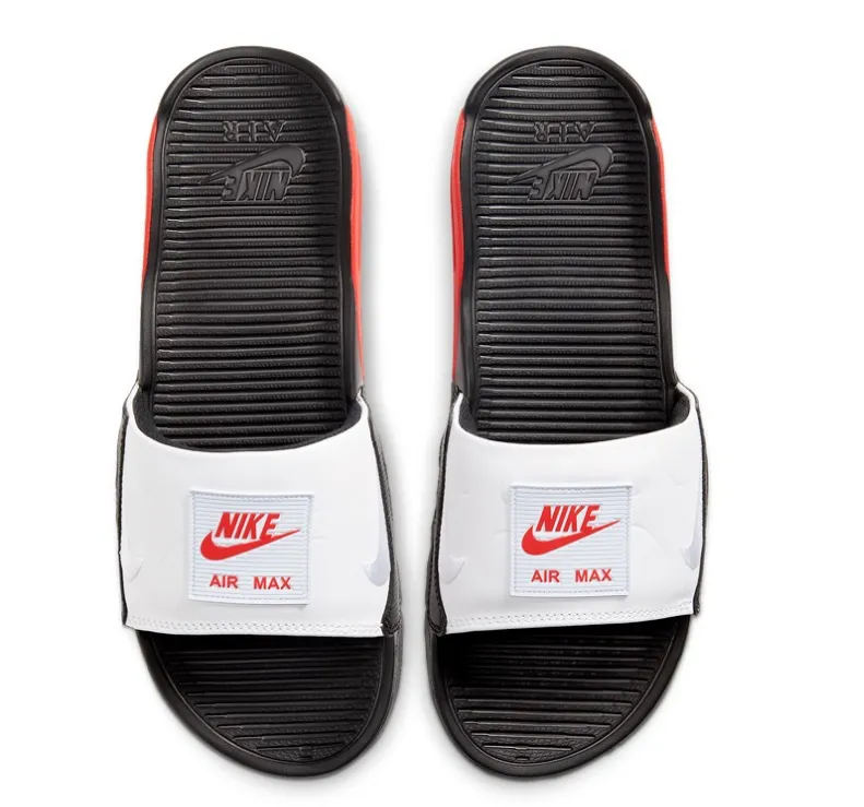 Air Max 90 Slide Chile Red Ventilated Tongue Design