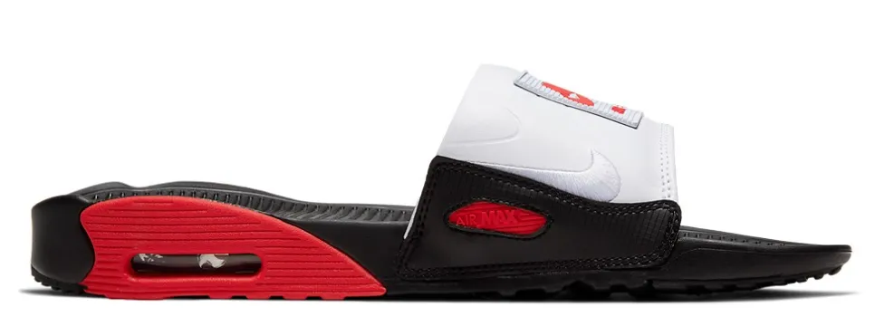 Air Max 90 Slide Chile Red Bold materials