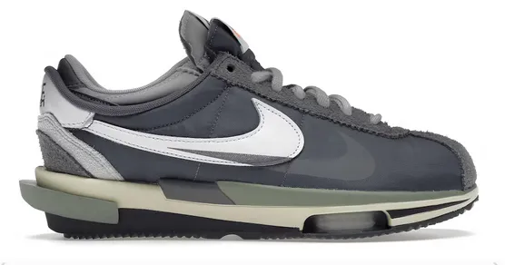 sock liner Nike Zoom Cortez SP sacai Iron Grey