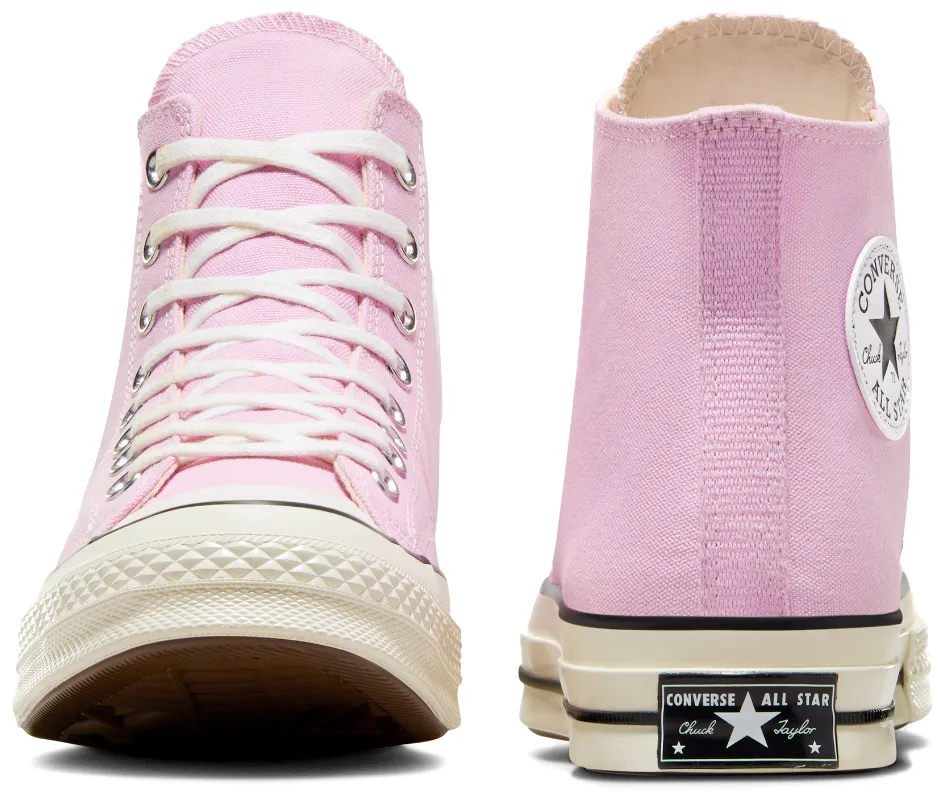 Velcro Closure Comfortable Use Converse Chuck Taylor All Star 70s Hi Top Stardust Lilac/Egret/Black