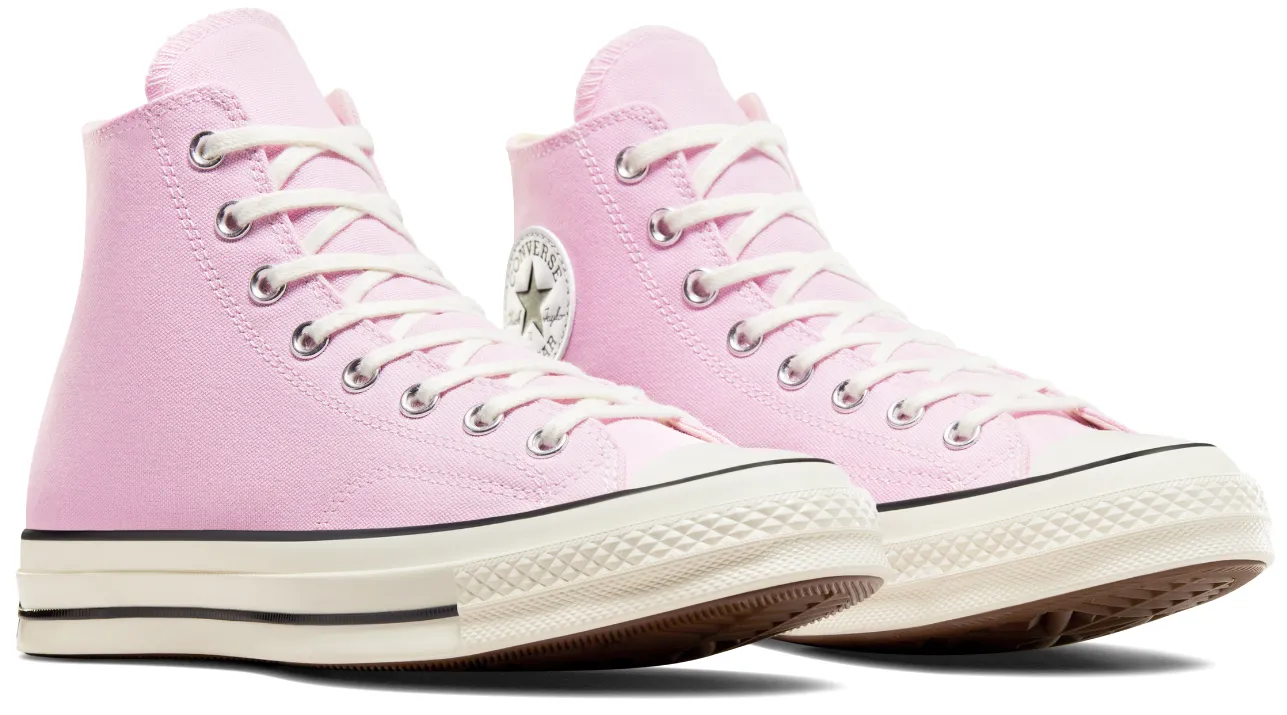 Outdoor Walk Converse Chuck Taylor All Star 70s Hi Top Stardust Lilac/Egret/Black