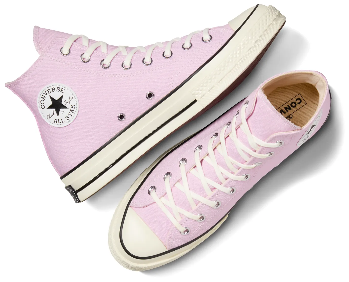 Converse Chuck Taylor All Star 70s Hi Top Stardust Lilac/Egret/Black Subway Go Campus Fit
