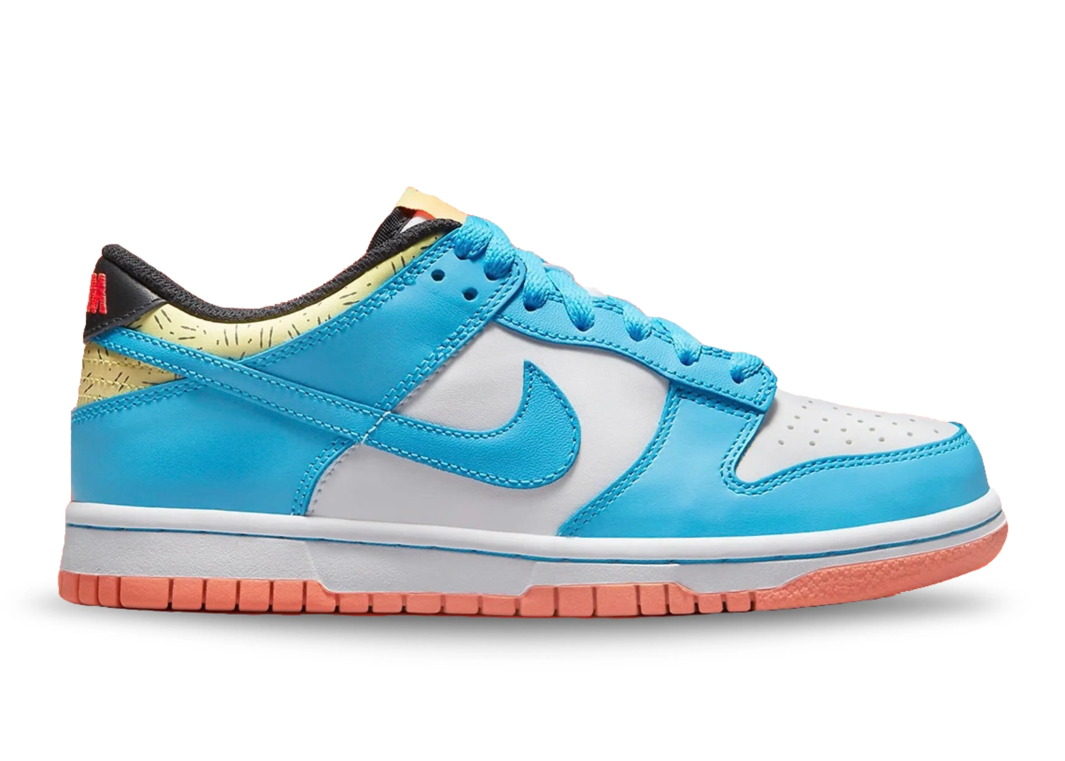 Multi-functional durability Energy Return EVA Foam Nike Dunk Low Kyrie Baltic Blue (GS)