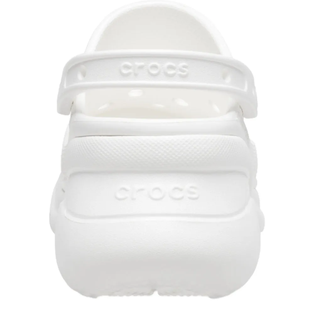 CROCS WOMEN'S CLASSIC PLATFORM CLOG-WHITE Comfort foam