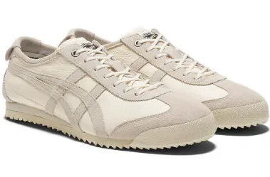 Breathable Knit Fabric Sneaker Trends Onitsuka Tiger Mexico 66 SD Cream Birch