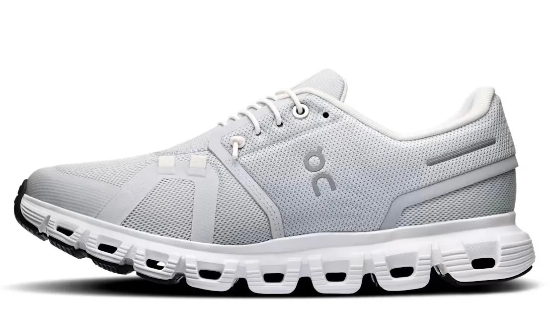 On Running Cloud 6 Glacier White (Women's) Breathable Use