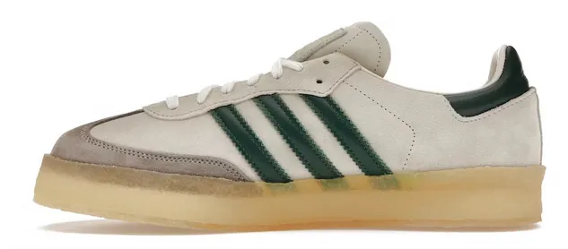 adidas Clarks 8th Street Sambaby Ronnie Fieg Chalk White Green Speed Trail Textile Upper