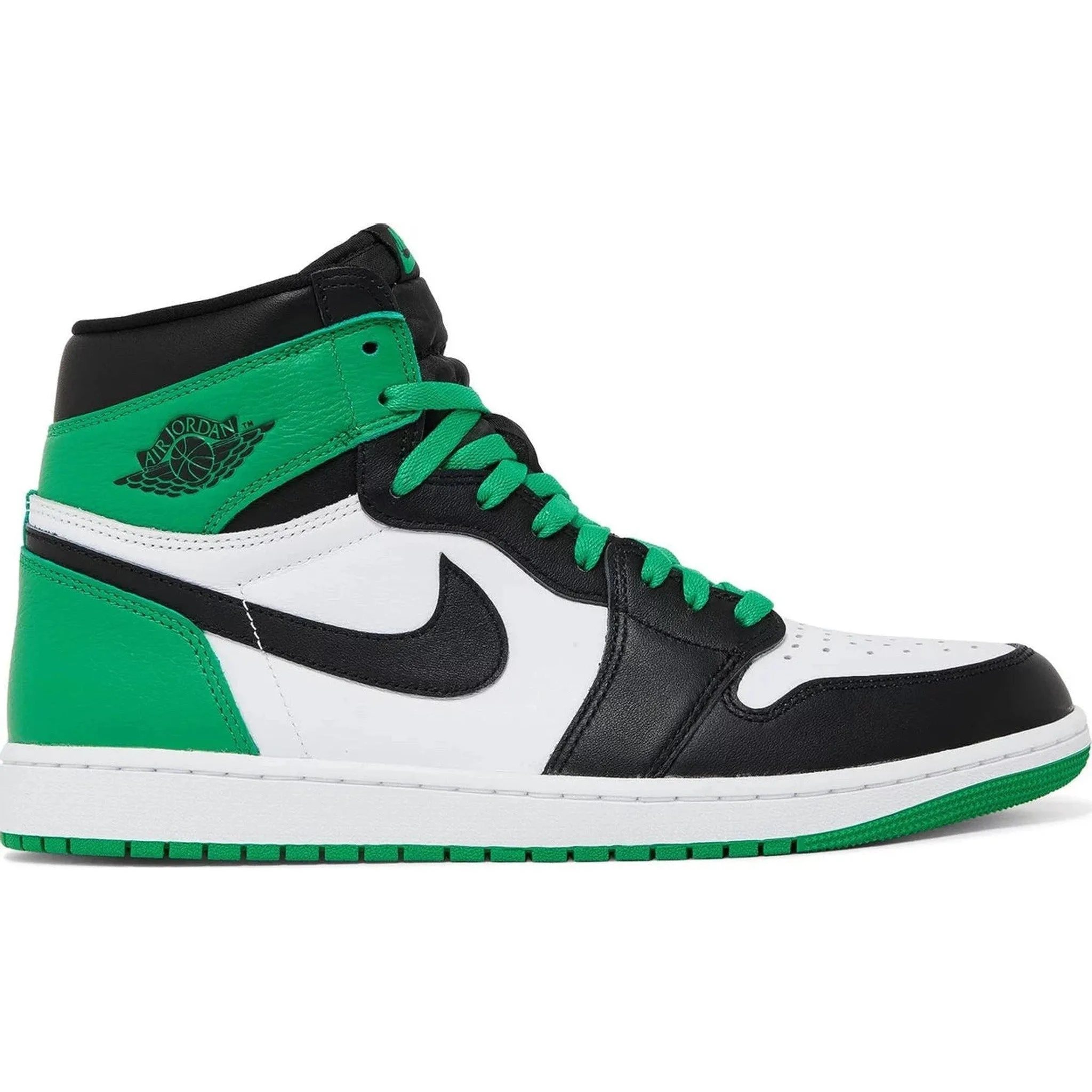 Comfortable Style Supportive arch Jordan 1 Retro High OG Lucky Green