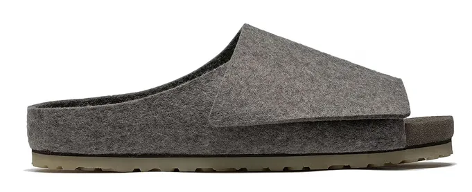 Structured silhouette Low Profile Silhouette Birkenstock Los Feliz Wool Felt Fear Of God Ash